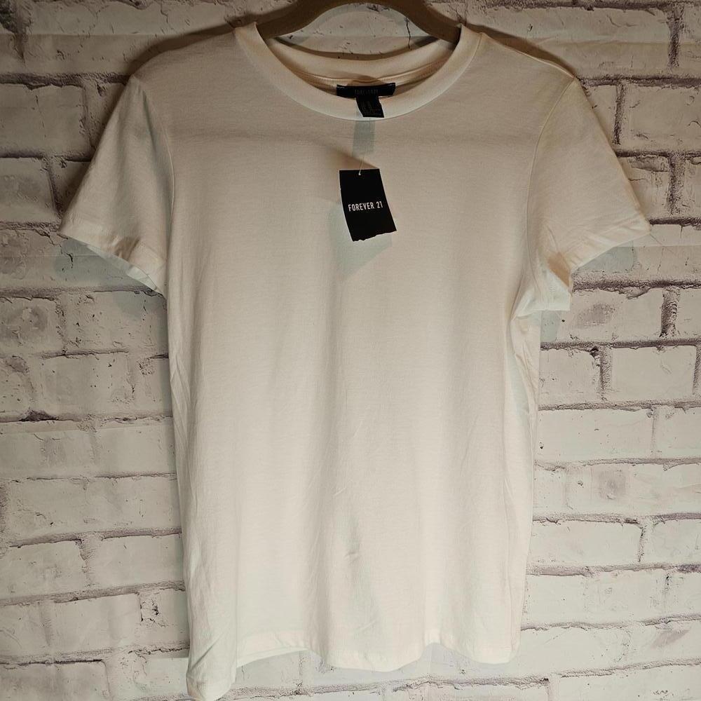 Forever 21 White Tee NWT